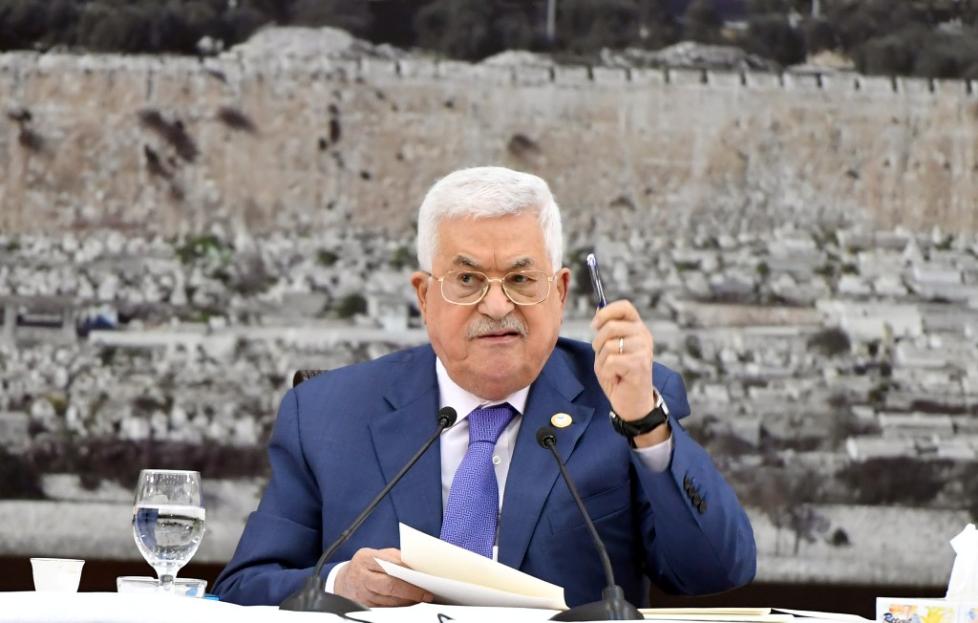 巴勒斯坦总统谴责以色列违背国际法 称将中止与以方全部协议